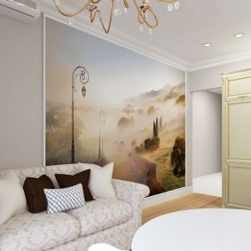 interno della foto della biancheria intima del bambino dell'appartamento di una camera da letto