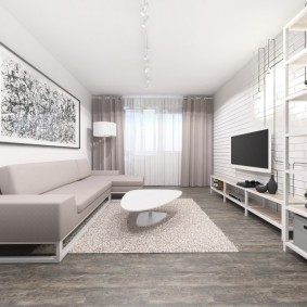 appartamento con una camera da letto