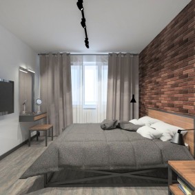 appartamento con una camera da letto