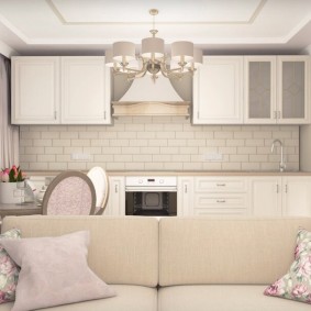 appartamento con una camera da letto