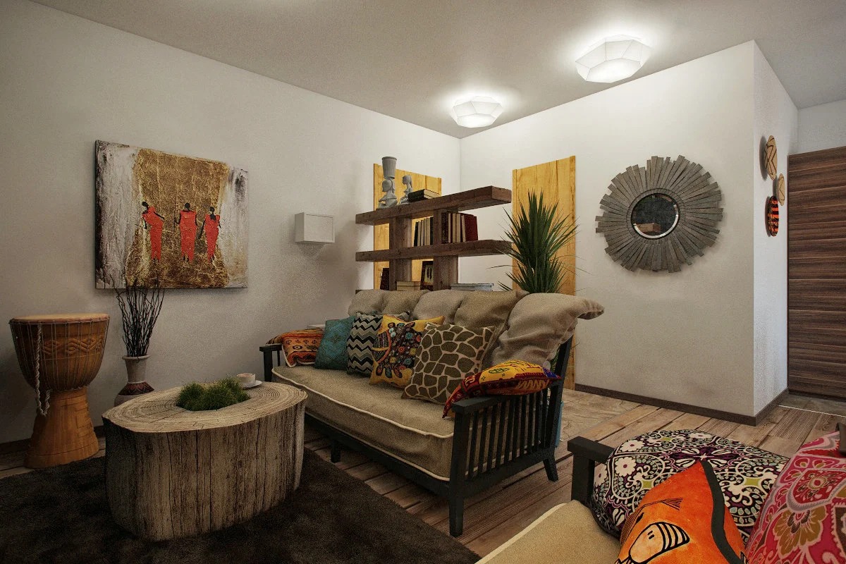 อพาร์ตเมนต์สไตล์แอฟริกา