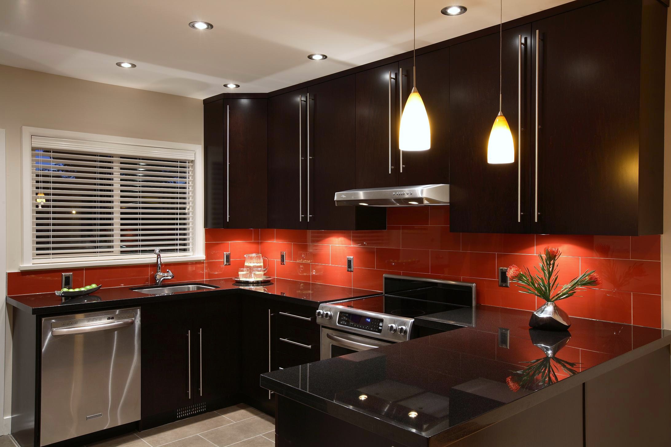 cuisine d'un appartement d'une chambre