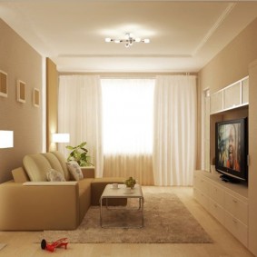 conception de photo d'un appartement d'une chambre