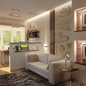 appartement d'une chambre