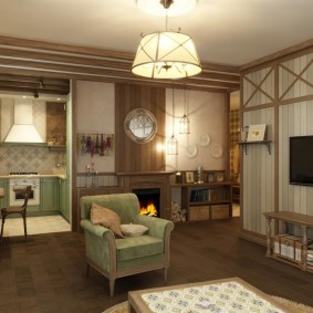 options de photo d'un appartement d'une chambre