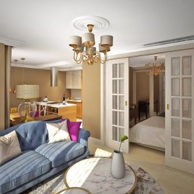 idées d'appartement d'une chambre