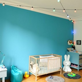 Akzentwand einer Kindertagesstätte