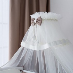 Canopy top butterfly bow