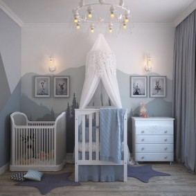 Room lighting for a little boy