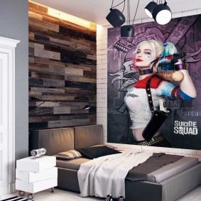 Design intérieur d'une chambre d'enfant dans un style moderne