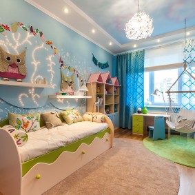 Okul kız hamak sandalye