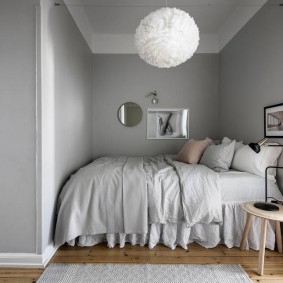 ที่พักในซอกของผนังของอพาร์ทเมนต์สตูดิโอ