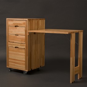 Katlanır masa ahşap ayaklı