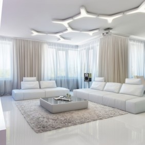 Meubles rembourrés de type modulaire