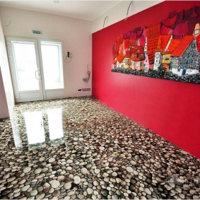 Revêtement de sol dans la chambre des enfants