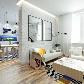 Bir tuğla duvar modüler resimleri