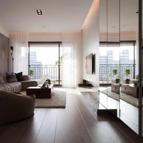 Kahverengi laminat parke