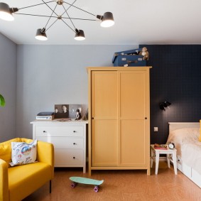 Chambre élégante pour un adolescent moderne