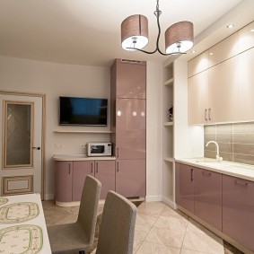 Cucina in un appartamento migliorato