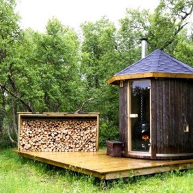 Mini-bain sur la promenade