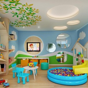 photo de la salle de jeux