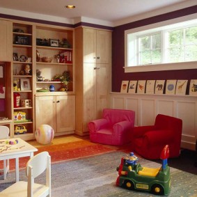 salle de jeux chambre d'enfants décor photo