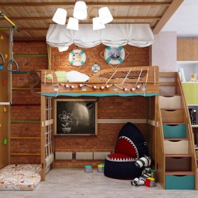 salle de jeux enfants chambre idées photo