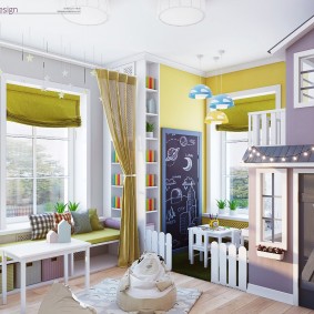 idées de décoration de salle de jeux pour enfants