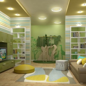 idées de conception de salle de jeux pour enfants