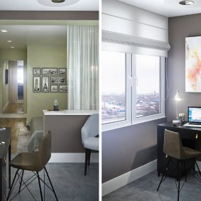 studiare sul balcone