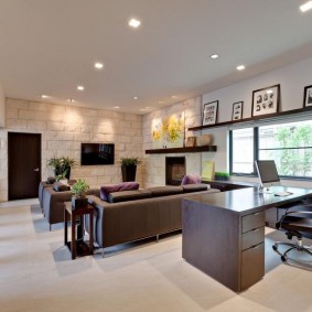 kabinet dalam hiasan apartmen