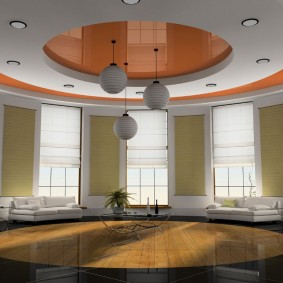 tavanul extensibil combinat în hol