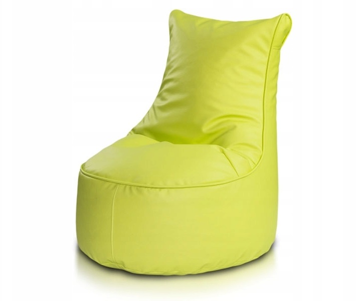 Πολυθρόνα χωρίς πλαίσιο με οικολογική δερμάτινη ταπετσαρία