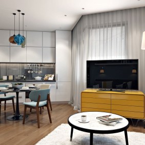 appartement de 40 m² design d'idées