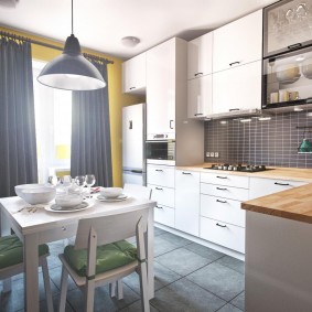 appartement de 40 m² décor photo