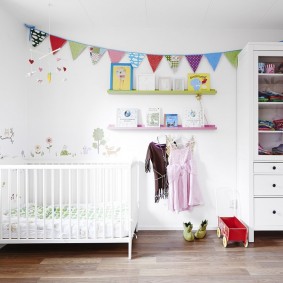 appartement à l'intérieur blanc