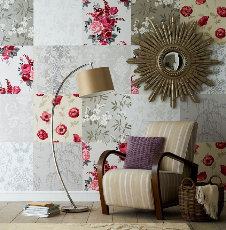 Τεχνική τοποθέτησης ταπετσαριών στο σαλόνι