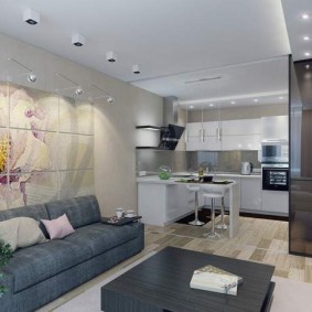 divano nel soggiorno