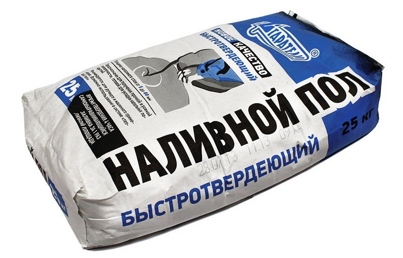 Plancher en vrac à un composant dans un sac de 25 kg