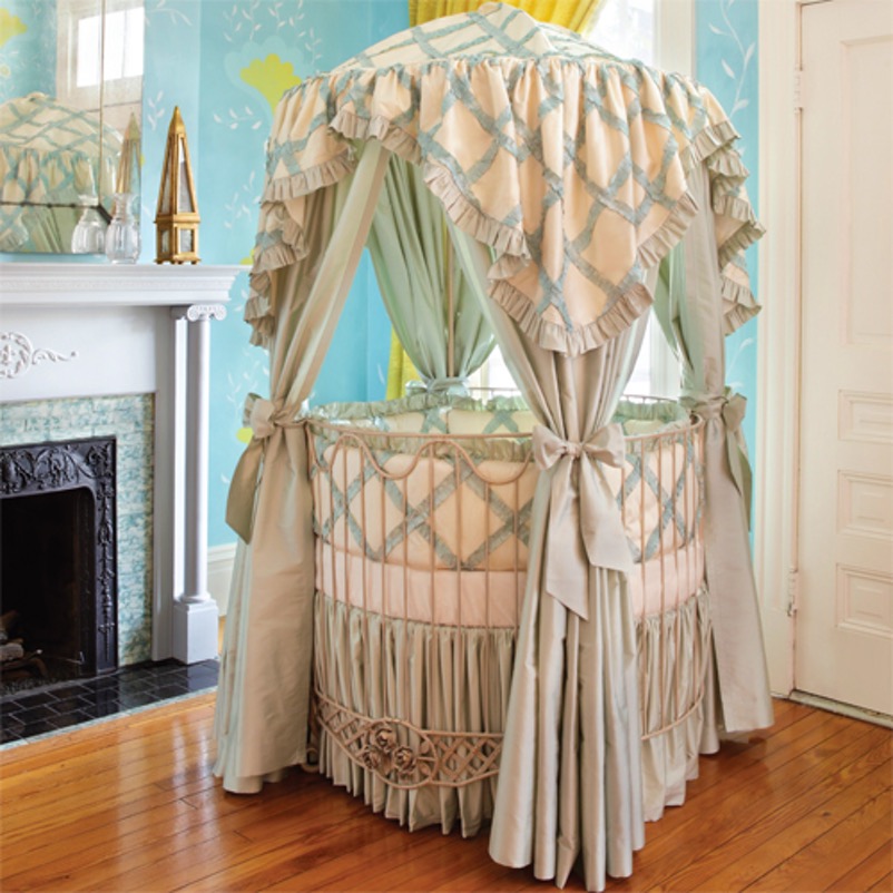 Cotton Canopy Crib