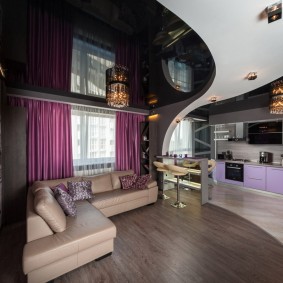 tavanul suspendat în ideile de proiectare a halei