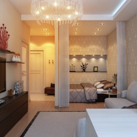 Idei de design apartament studio Hrușciov