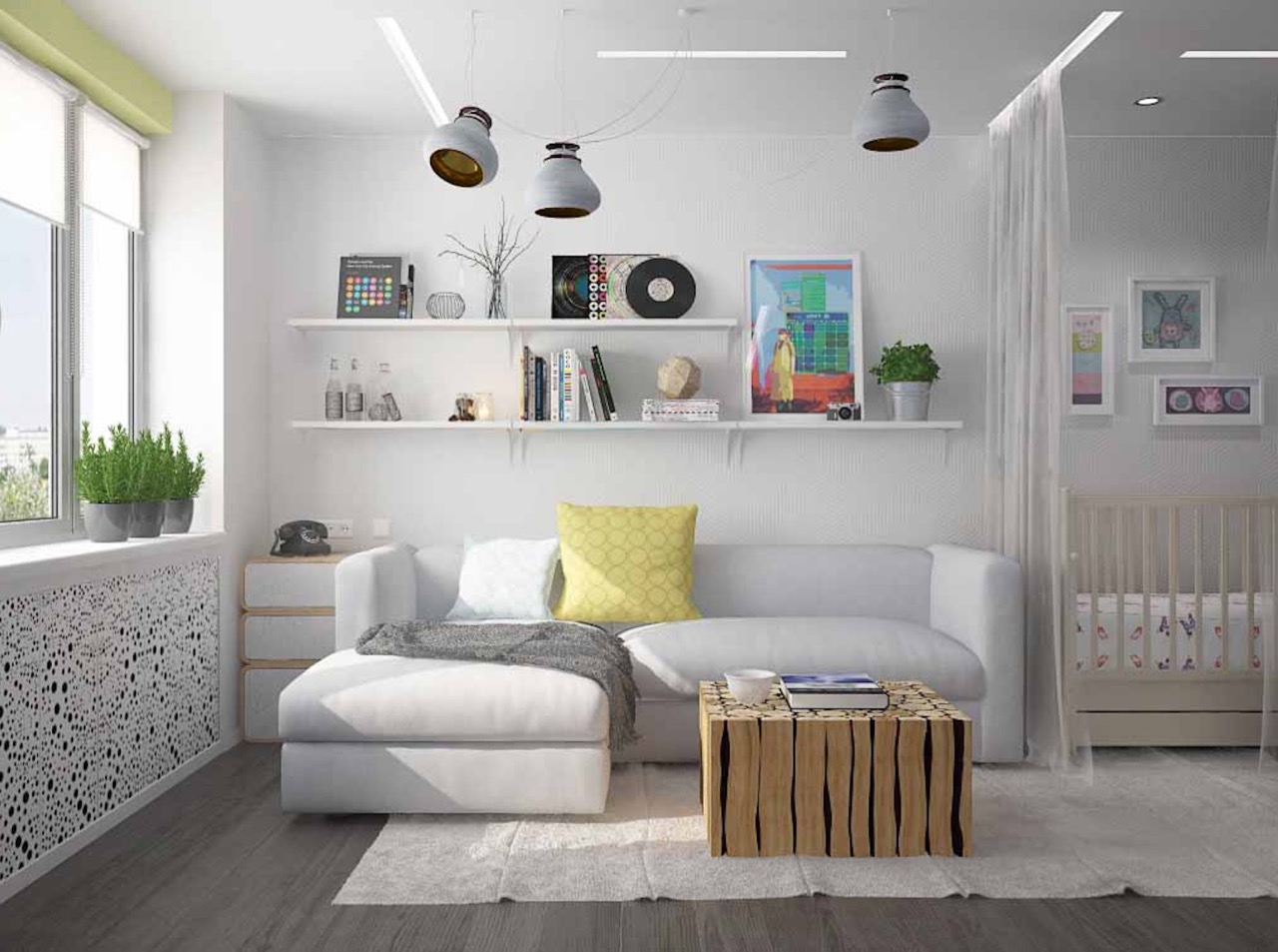 o Hrușciov cu o cameră cu o creșă