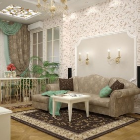 จิตรกรรมฝาผนังในการตกแต่งห้อง