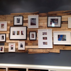 รวบรวมภาพถ่ายบนแผ่นไม้