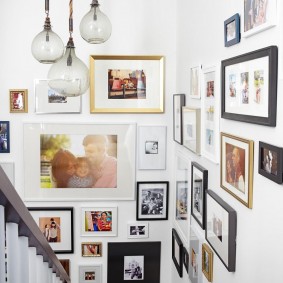 สถานที่ถ่ายรูปบนผนังบันไดของเที่ยวบิน