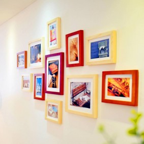 เฟรมที่สดใสสำหรับภาพถ่ายบ้าน