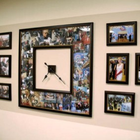 นาฬิกาดั้งเดิมจากภาพถ่ายครอบครัว