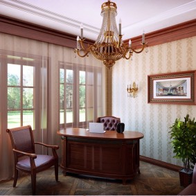 studeer in het appartement foto decor