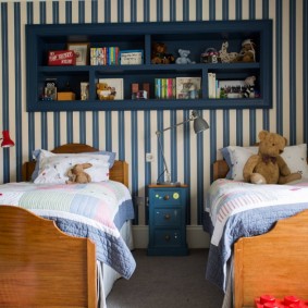 ρύθμιση επίπλων στις ιδέες σχεδίου παιδιών